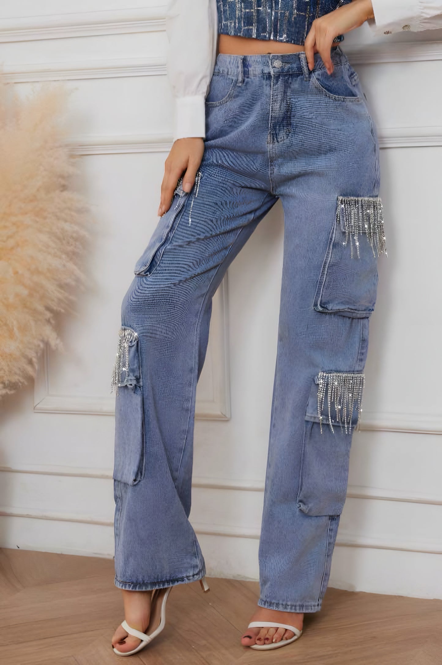 BLUGI BLING DROP DENIM